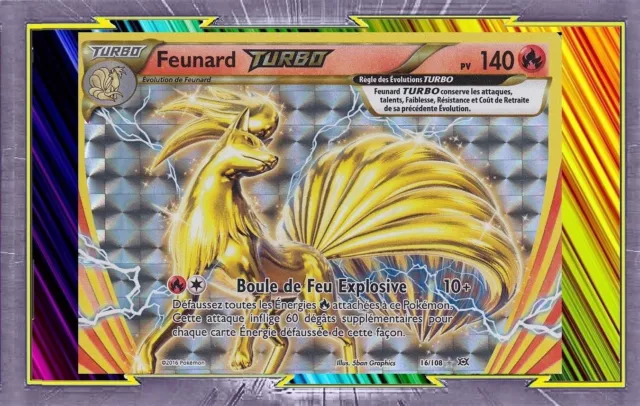 Feunard Turbo - XY12:Evolutions - 16/108 - Carte Pokemon Française