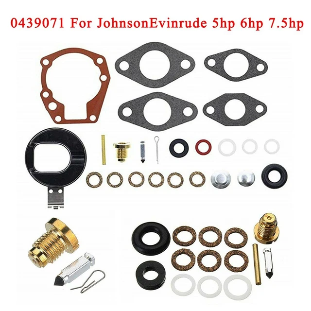 Kit Riparazione Carburatore Per Motori Fuoribordo Johnson 4-15HP - 13 Pezzi, Portatile - Foto 11