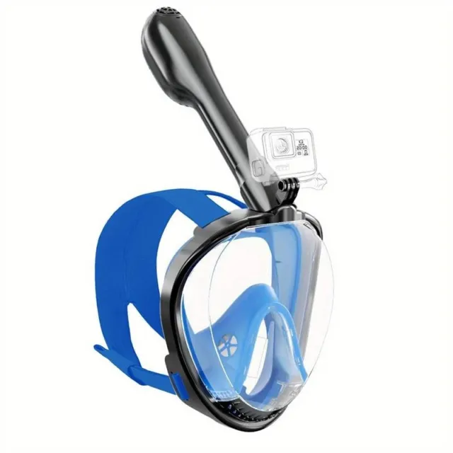 Snorkel Vollgesichtsmaske Schnorchelmaske Tauchmaske Taucherbrille Maske L/XL