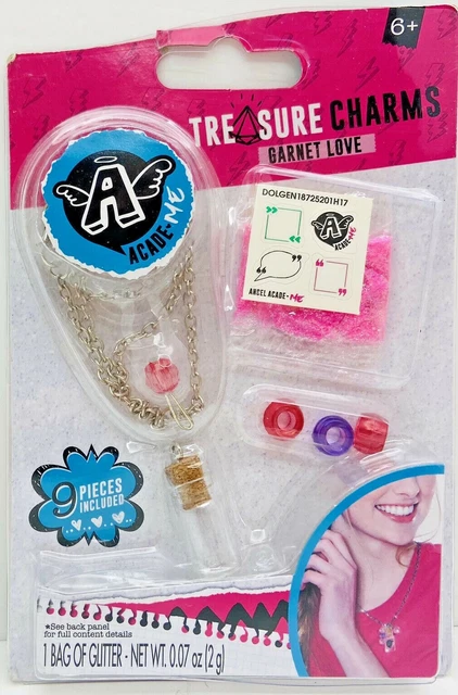 DIY Charm Necklace Jewelry Gift Set Making Supplies Kit Bead Chain Girls