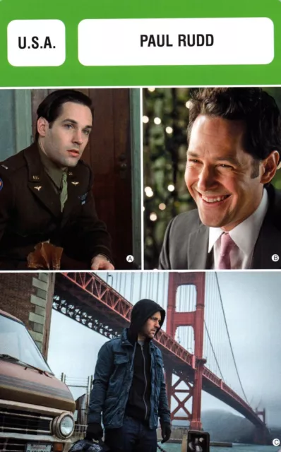 Fiche Cinéma -  Acteurs - PAUL RUDD