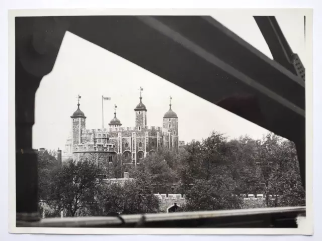 Fotografie Vintage Robert Petschow Tower Of London England UK 1925