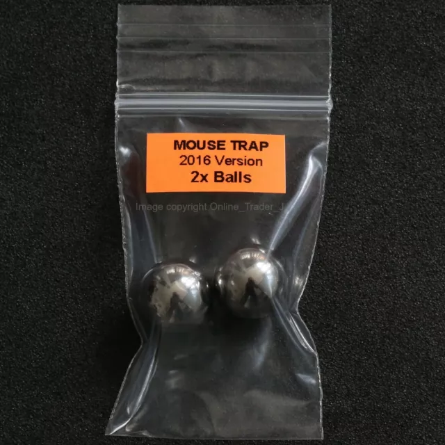Mouse Trap Replacement Steel Balls (Pack of 3) 