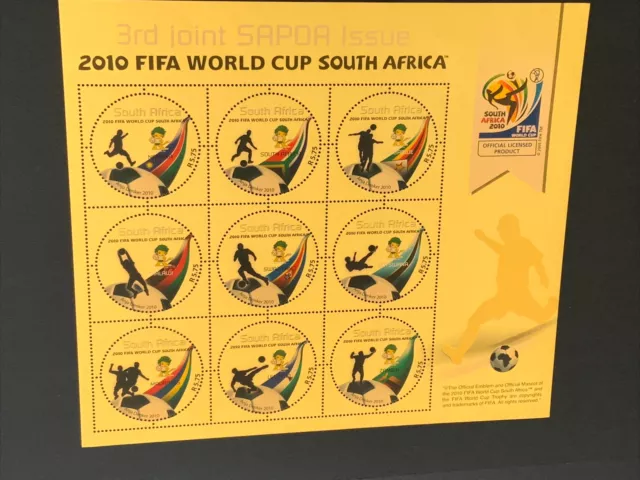 Fußball WM 2010 SÜDAFRIKA MNH Kleinbogen FIFA postfrisch