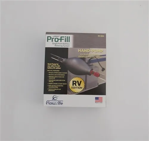 Flow-Rite Pro-Fill/Qwik-Fill Hand P Rv-2020