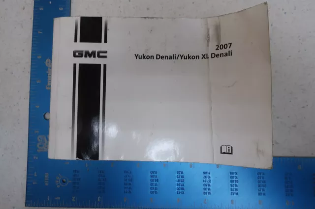 2007 07 Gmc Yukon Denali Xl Owner's Manual Book Free Ship Om527