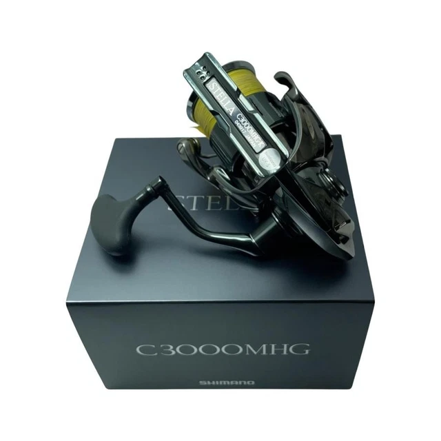 USED SHIMANO 18 Stella C3000MHG Spinning Reel Box Line C