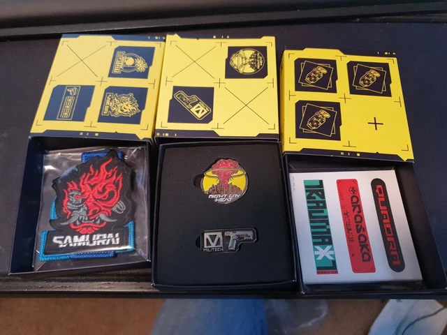 Cyberpunk 2077 Collector's Edition Sticker Bomb Set (12 Stickers) – CD Projekt RED