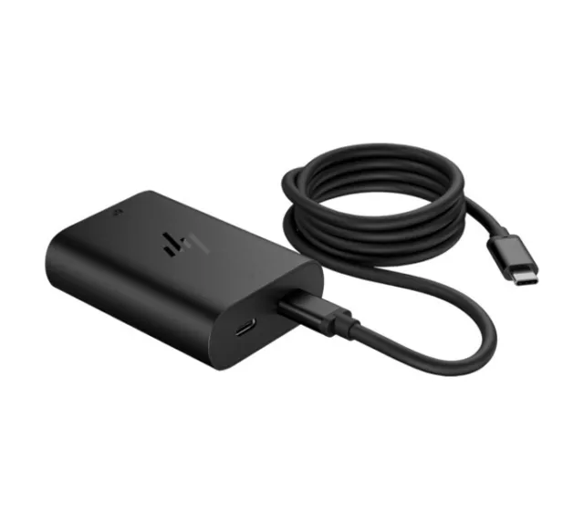 HP 65W GaN USB-C Fast Charger Laptop Travel AC Power Adapter for ProBook 440/...