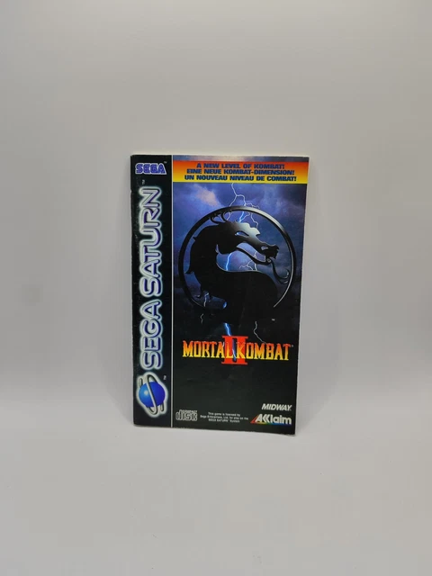 Mortal Kombat II 2 - Sega Megadrive - Complet CIB - PAL