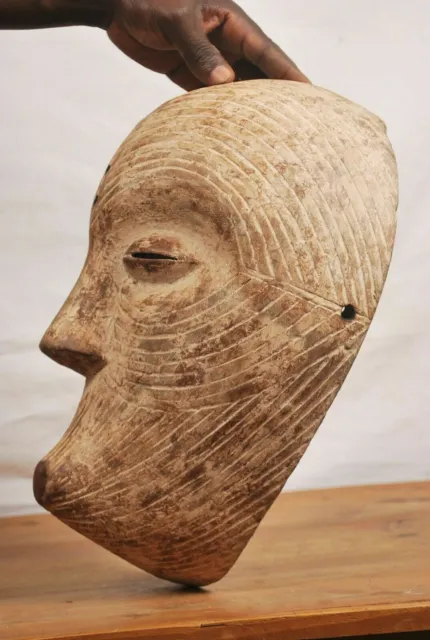 African tribal art,luba Mask from Democratic Republic of Congo 10