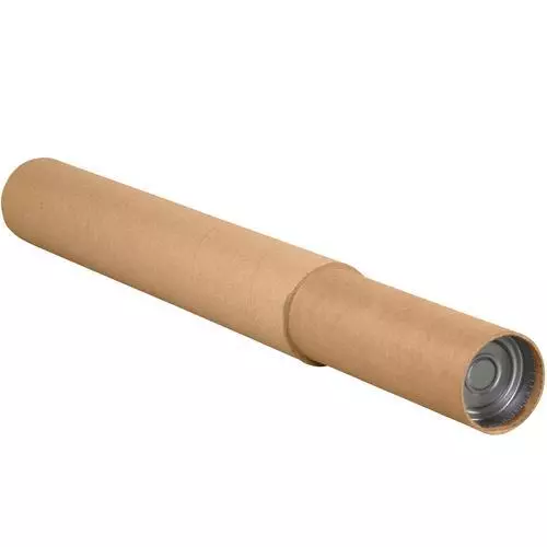 Myboxsupply 3 1/4 x 152-305cm Kraft Réglable Tubes, 15 Par Étui