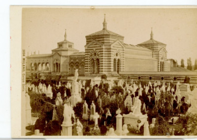 Arena Vintage albumen print Italy Tirage albuminé  2 Milano Italia Brogi 