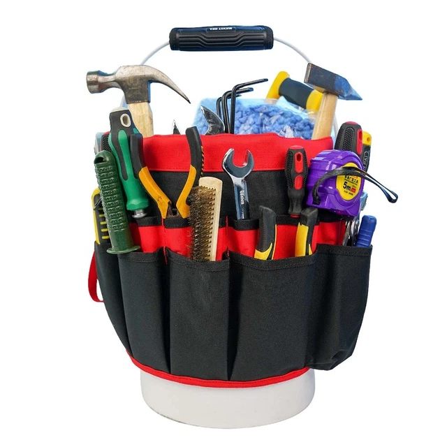 HIGHCAPACITY BUCKET TOOL Bag Organizer Heavy Duty Tool Organizer