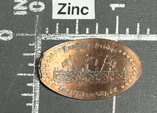 London Bridge Lake Havasu City Arizona AZ Elongated Pressed Smashed Coin Penny