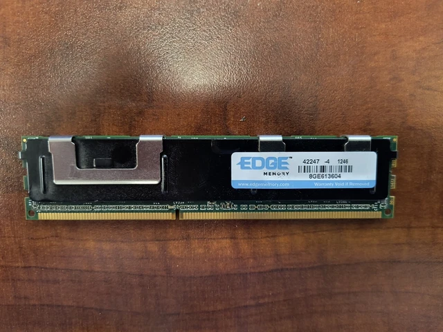4 Barrettes Mémoire DDR3 2GB PC3-10600R 1333mhz ECC Pour Serveur - Occasion OK
