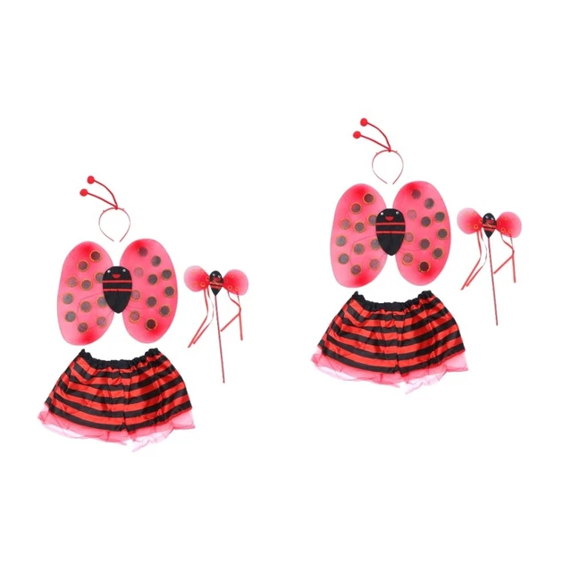2 Sets Bambino Costumi Di Carnevale Per Bambini Vestito Tutù