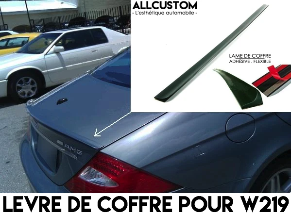 Spoiler Arrière / Aileron Pour Mercedes Classe A207 Cabriolet & C207 Coupé - Neuf TFS - Fabriqué En Allemagne