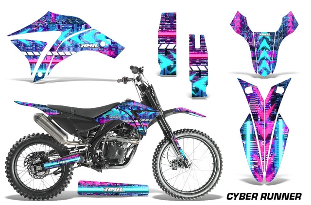 Dirt Bike Grafica Kit MX Decalcomania Adesivo Per Apollo Orion 250RX Cyber Guida