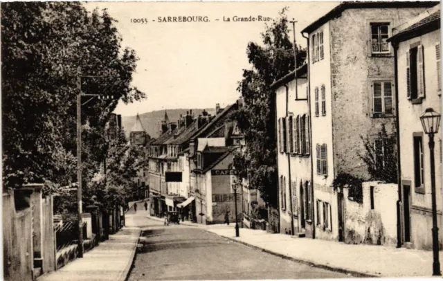 CPA AK SARREBOURG - SAARBURG i. L. - La Grande-Rue (387663)