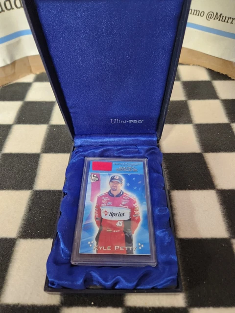 Kyle Petty 2002 Race Used Sprint Daytona 500 Trading Card Prototype PressPass