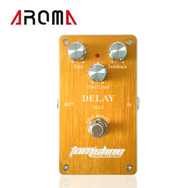 AROMA ADL-1 Delay Pedal Toneprint Electric Guitar Effect True Bypass F/S