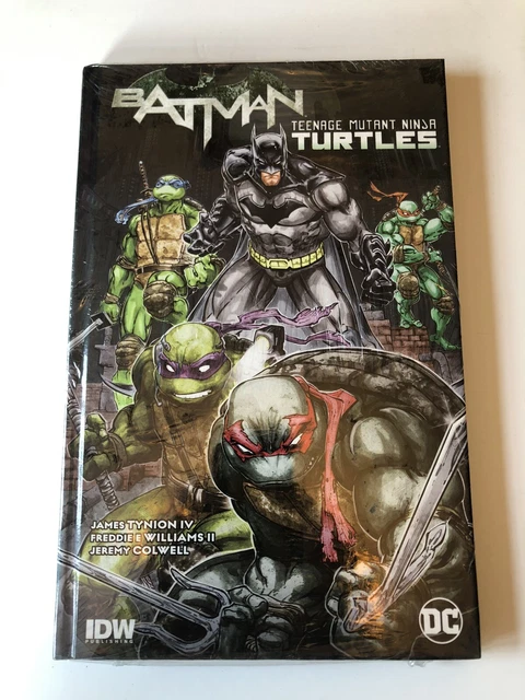 New Dc Comics Batman Teenage Mutant Ninja Turtles Graphic Novel Book