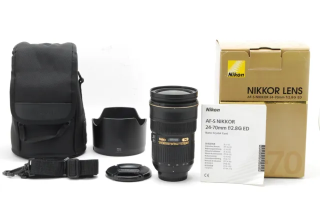 [Top MINT] Nikon AF-S Nikkor 24-70mm f2.8 G ED Aspherical Lens AFS From JAPAN