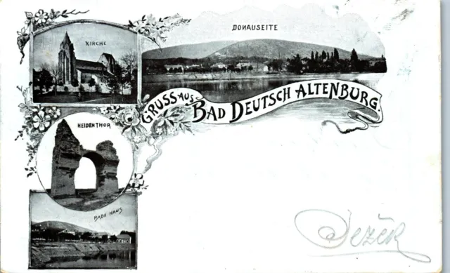 BAD DEUTSCH ALTENBURG, Gruss aus, Mehrbild