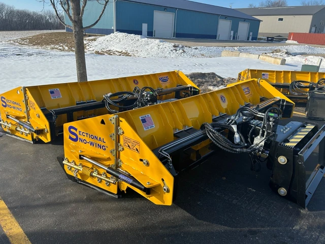 ALL NEW!! 10.5' LD Arctic Sectional Sno-Wing. Snow Plow 2022 Brand New!