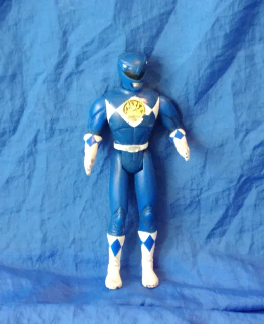 Mighty Morphin Power Rangers BLUE Ranger 4" Action Figure Saban 1995