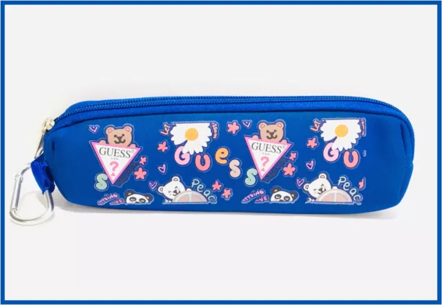 Portapenne Bustina Gommy pets in silicone astuccio in forma animali per  scuola