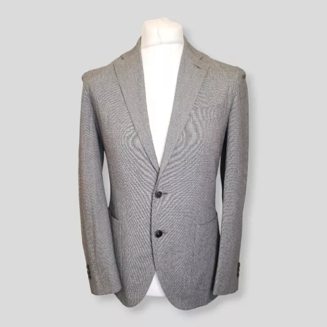 Boglioli Dover Jacket Mens Size 46 Grey Single Breasted Blazer