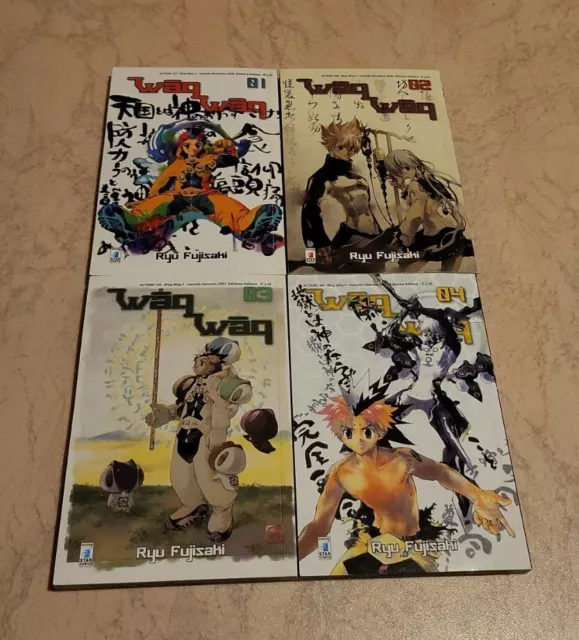 Waq Waq serie completa Star Comics Manga