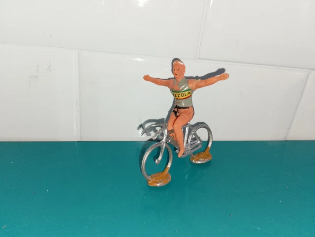 JOUET ANCIEN ALU Figurine Cycliste Tour De France Salza N° 16 EUR 10,00 - FR