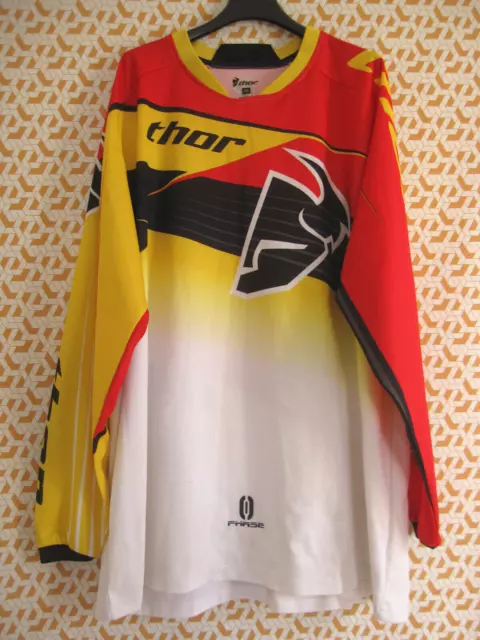 Maillot Motocross Core Thase Thor Racing Moto cross Vintage Jersey Homme - XXL