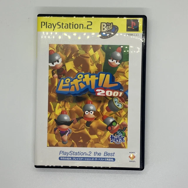 Jeu PIPO SARU 2001 (Ape Escape) PS2 - Version NTSC-J Japon, Bon état Avec Manuel
