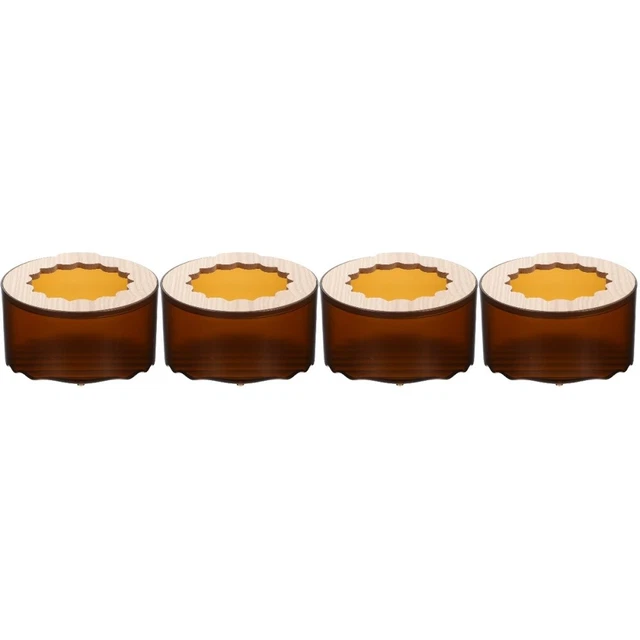 4 piezas hámster baño baño baño plástico hámster bañera arena bañera rata