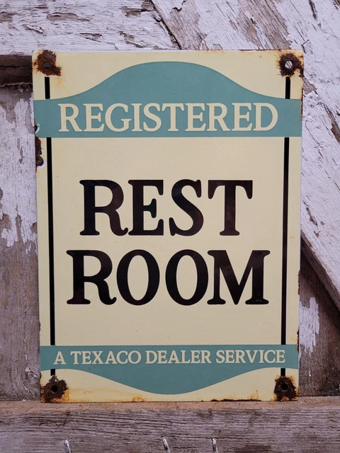 Porcelain Texaco Sign for sale