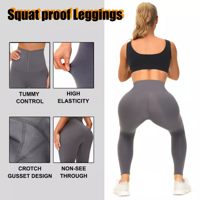 Women Corset Waist Trainer Tummy Control Leggings Gym Running Yoga Shaper Pants 3