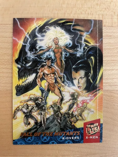 1994 Fleer Ultra Marvel X-Men, Fall of the Mutants X-Overs Exclusive