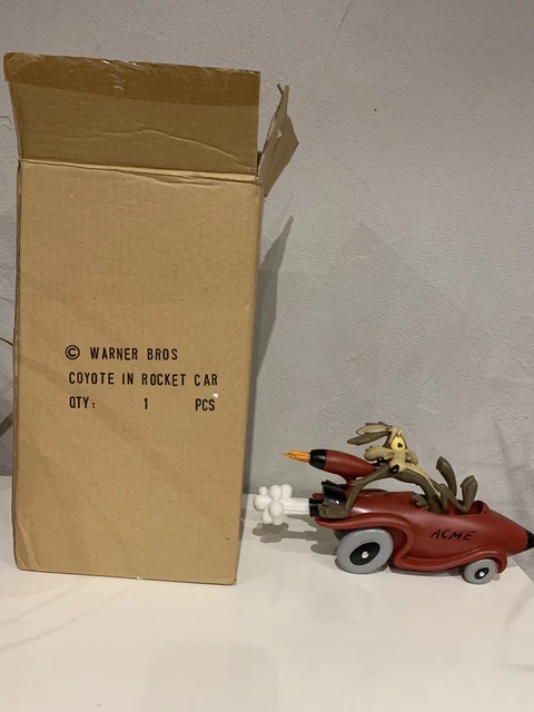 Figurine Wile E. Coyote Et Bip Bip – Warner Bros – Looney Tunes – Occasion