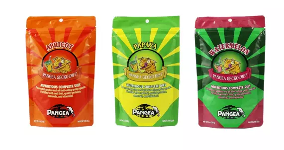 OFFER! Pangea Gecko Diet - 3 Flavours Of Gecko Food For Your Lizards To Try