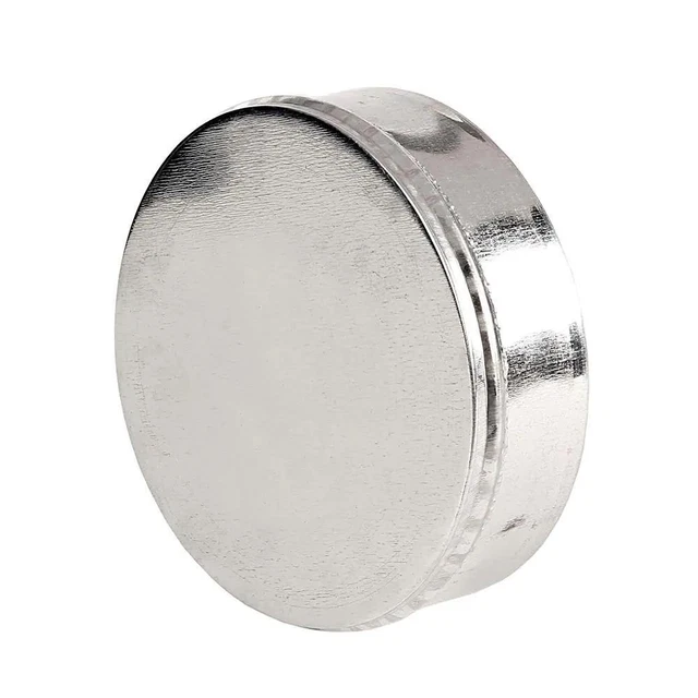Duct Cap Galvanized Steel 14 in. For All HVAC Types Universal Ducting Accessory