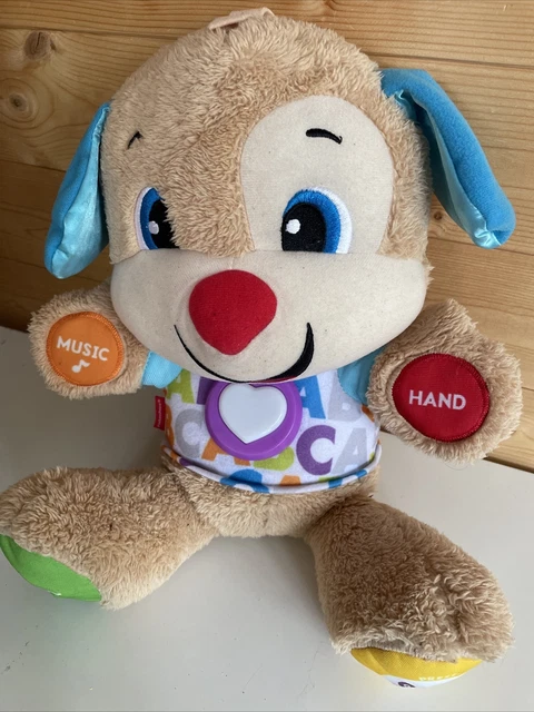 FISHER PRICE LAUGH Learn Interactive Teddy Bear Tested Working