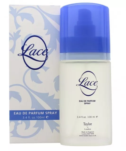 Taylor Of London Lace 100Ml Eau De Parfum Spray Brand New & Boxed