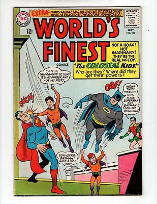 DC Comics World's Finest Volume 1 Book #152 September 1965 High Mid Grade