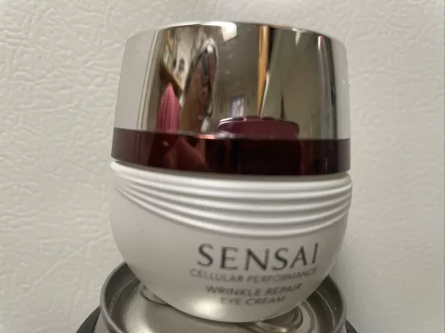 Kanebo Sensai Cellular Performance Wrinkle Repair Eye Cream - 1.5 ml - Empty Jar