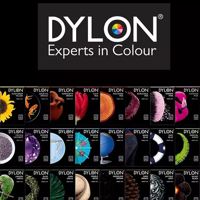 Dylon Fabric Dye (50g for 250g) (Multiple Colours)