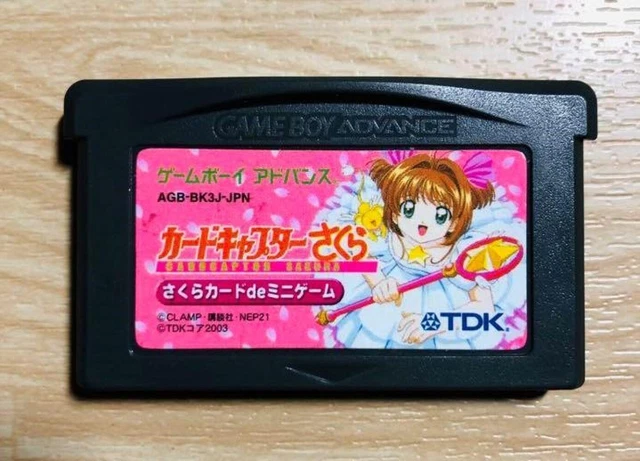 Gameboy Advance CARDCAPTOR SAKURA Mini Games Cartridge Only 2094 Nintendo gbac